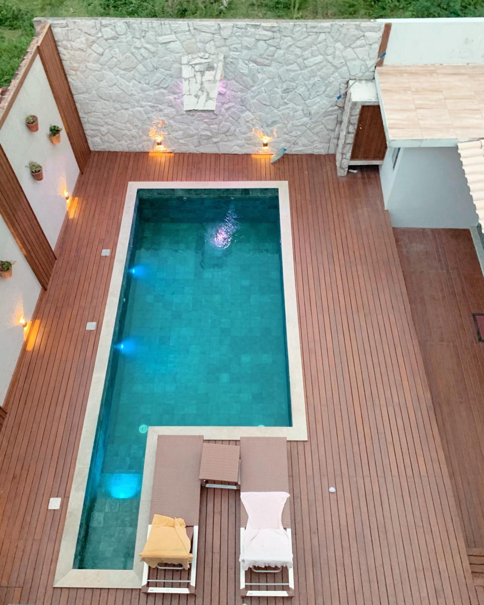 Casa Com Piscina Em Frente A Praia Do Santinho Флоріанополіс Екстер'єр фото