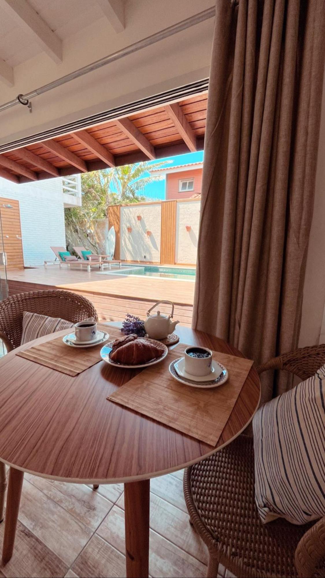 Casa Com Piscina Em Frente A Praia Do Santinho Флоріанополіс Екстер'єр фото